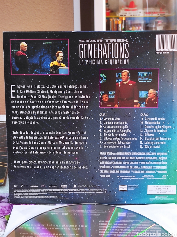 Cine: START TREK. LASER DISC. - Foto 5