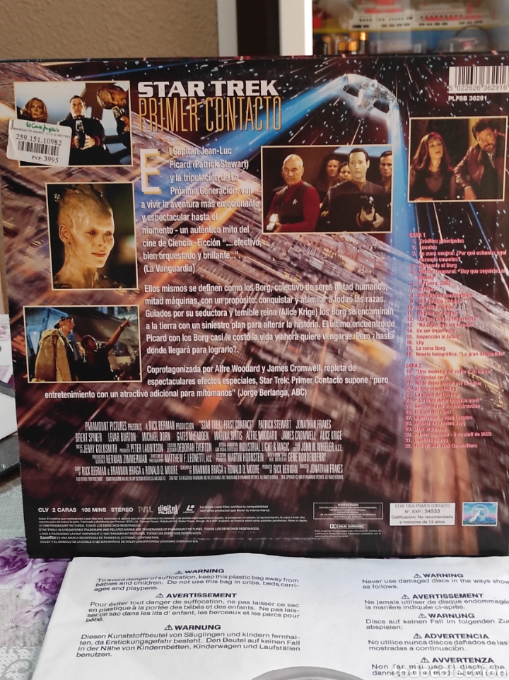 Cine: START TREK. LASER DISC. - Foto 6