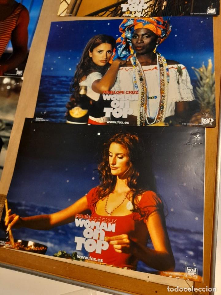 Cine: LOTE 9 CARTELES DE CINE : WOMAN ON TOP ( PENELOPE CRUZ )