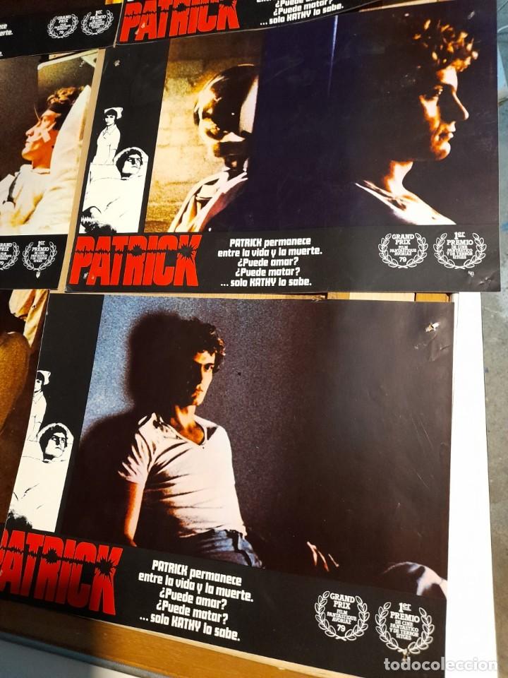 Cine: LOTE 9 CARTELES DE CINE : PATRICK ( RICHARD FRANKLIN )