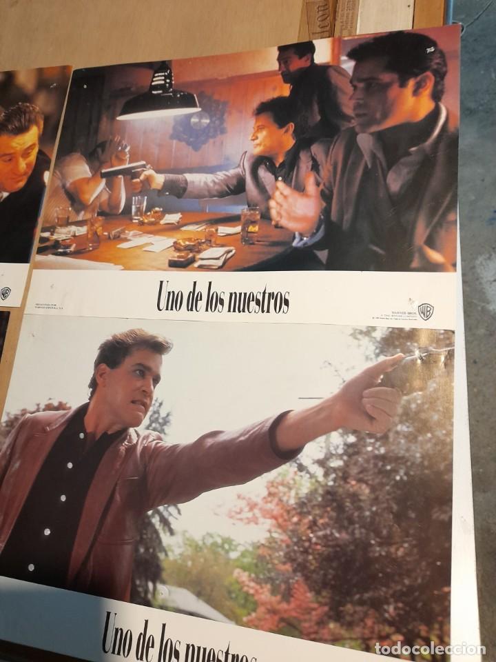 Cine: LOTE 4 CARTELES DE CINE : UNO DE LOS NUESTROS ( MARTIN SCORSESE, ROBERT DE NIRO, JOE PESCI, RAY LIOT