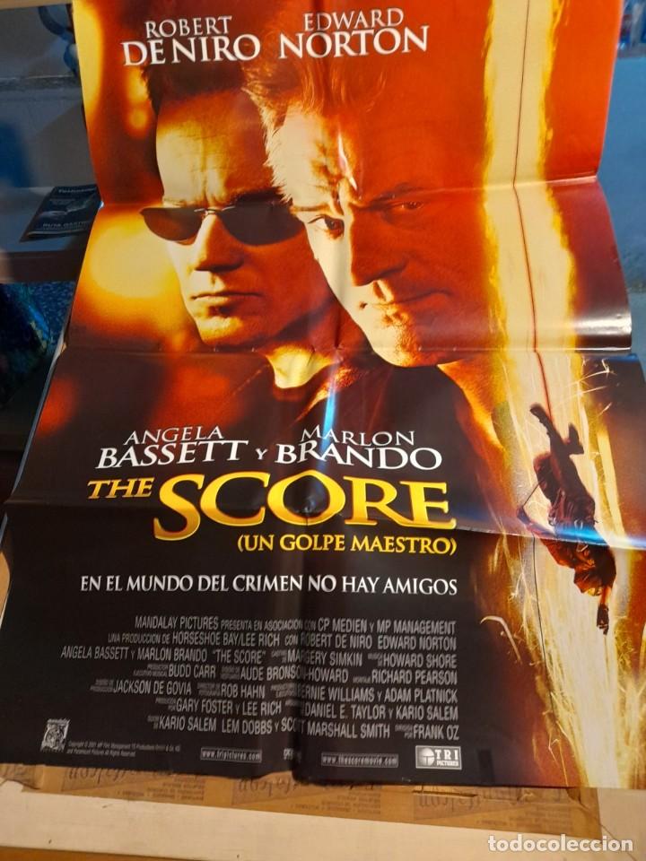 Cine: CARTEL CINE : THE SCORE ( ROBERT DE NIRO + EDWARD NORTON )