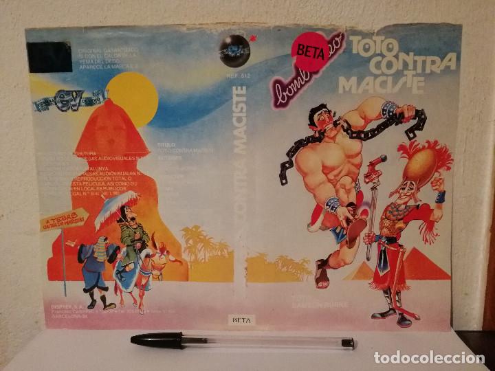 Cinema: CARATULA ORIGINAL -A4- TOTO CONTRA MACISTE - HERCULES - AVENTURAS - PEPLUM