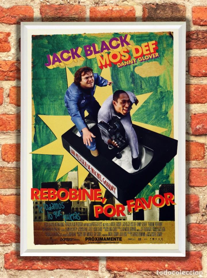 Cin&eacute;ma: Cuadro Rebobine por favor pel&iacute;cula