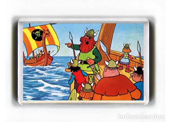 Cine: IMAN ACRILICO NEVERA - DIBUJOS ANIMADOS - VICKY EL VIKINGO