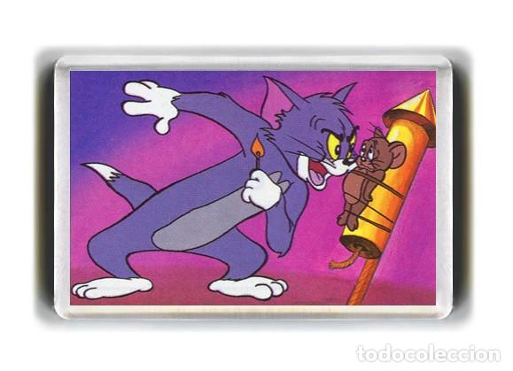 Cine: IMAN ACRILICO NEVERA - DIBUJOS ANIMADOS - TOM Y JERRY