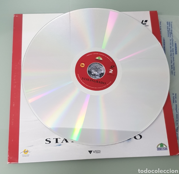 Cine: STALINGRADO LASERDISC LASER DISC - Foto 3