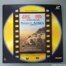 Cine: MEMORIAS DE ÁFRICA DE SYDNEY POLLACK LASERDISC LASER DISC. Lote 289614168