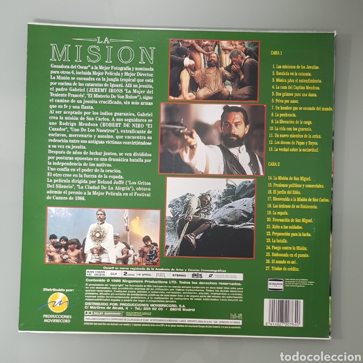 Cine: LA MISI&Oacute;N LASER DISC - Foto 2