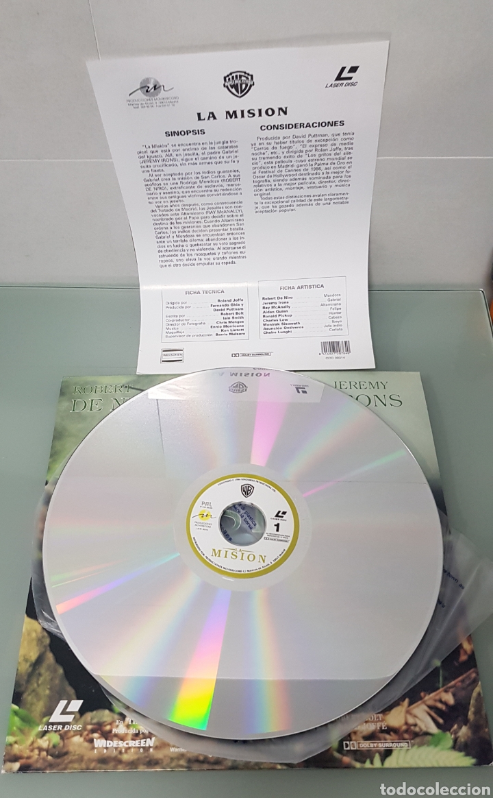 Cine: LA MISI&Oacute;N LASER DISC - Foto 3