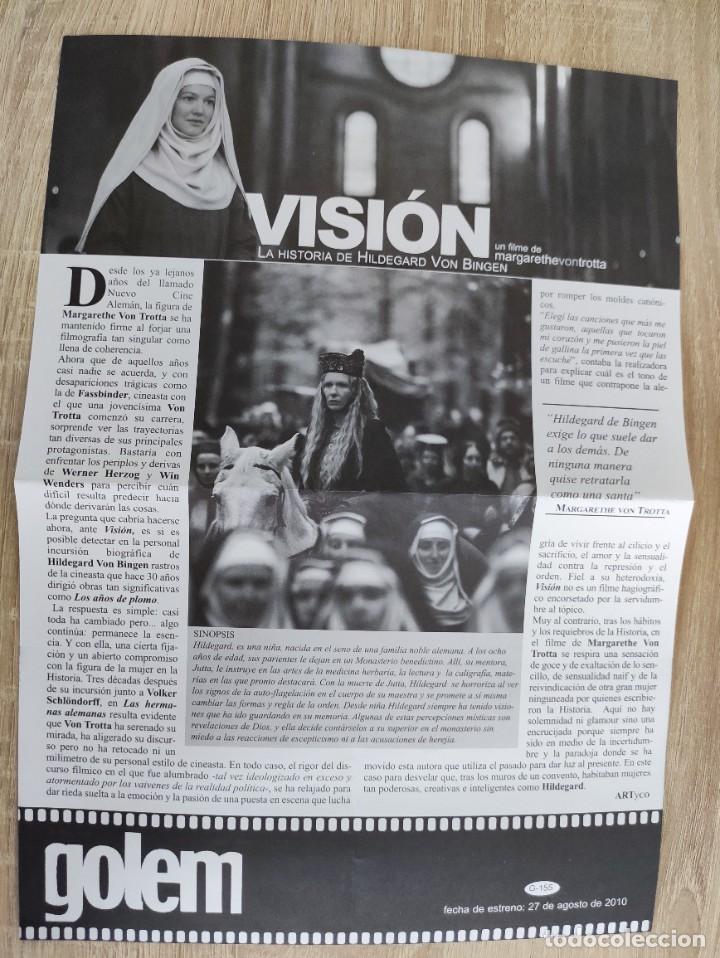Cinema: HOJA CINE GOLEM 2010 - PELICULA HISTORIA DE HILDEGARD VON BINGEN -