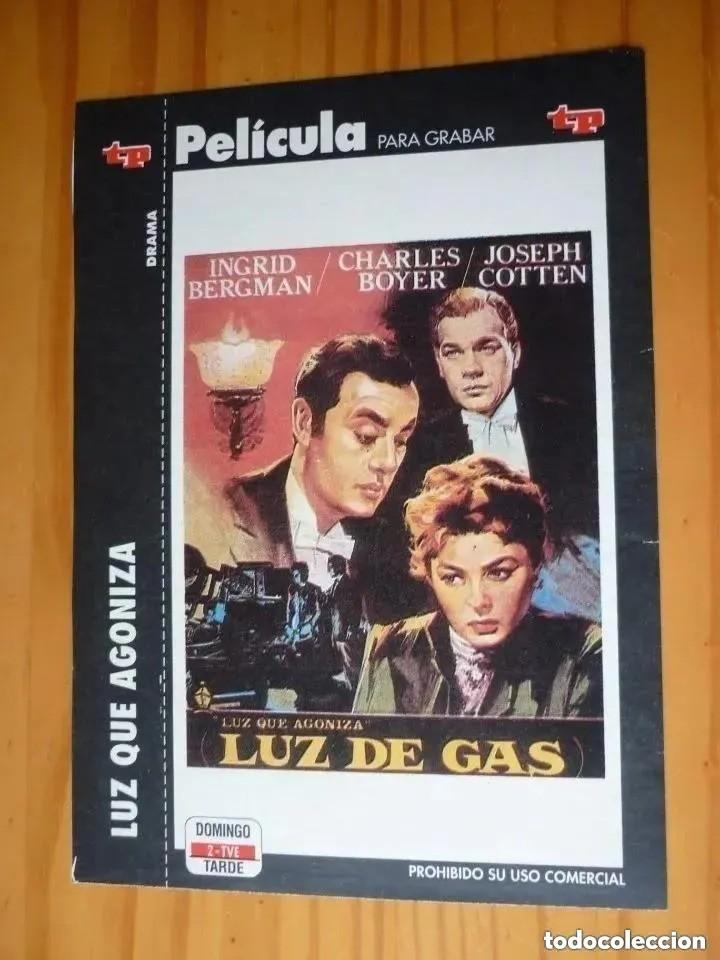 Cine: Car&aacute;tula de pel&iacute;cula en VHS de la revista Teleprograma