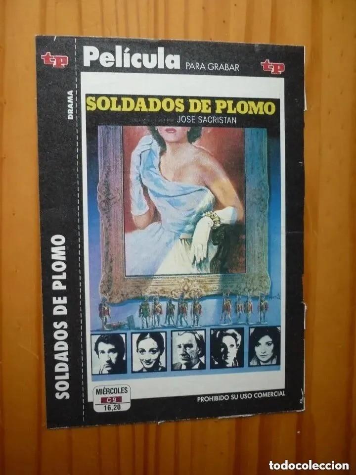 Cine: Car&aacute;tula de pel&iacute;cula en VHS de la revista Teleprograma