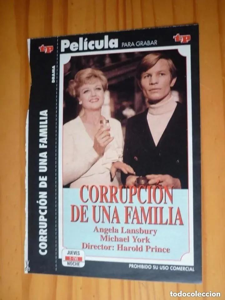 Cine: Car&aacute;tula de pel&iacute;cula en VHS de la revista Teleprograma