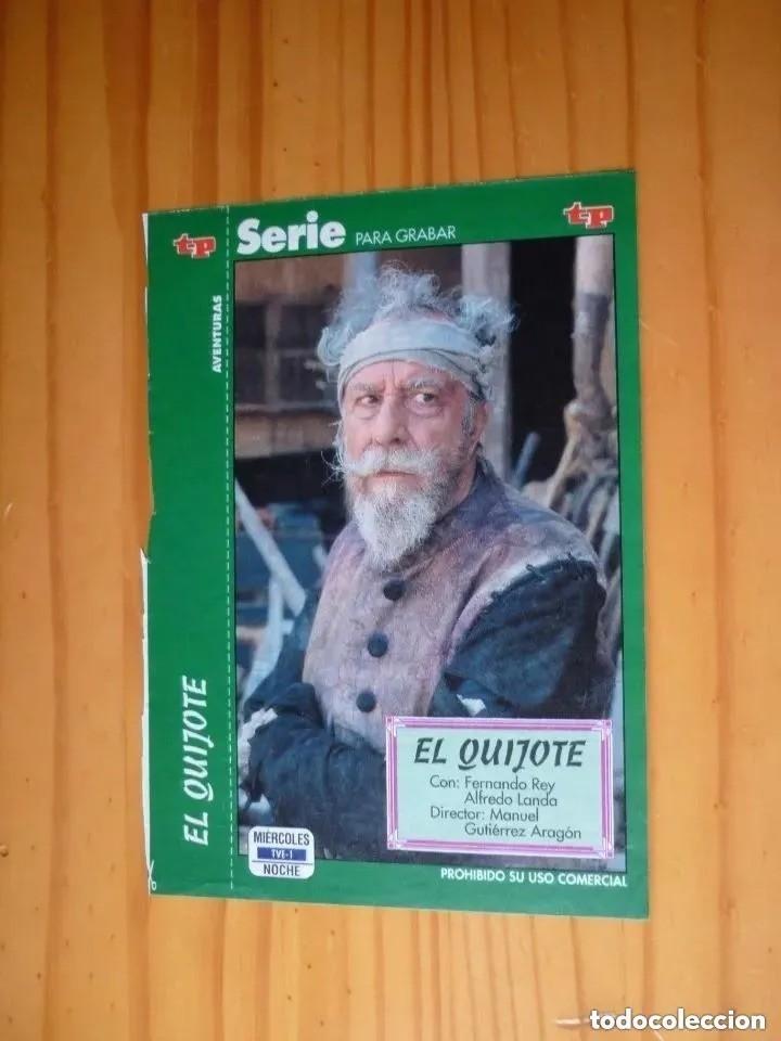 Cine: Car&aacute;tula de serie en VHS de la revista Teleprograma