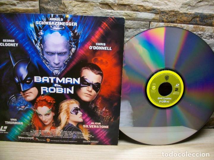 Cine: BATMAN AND ROBIN en LASER DISC - Foto 1