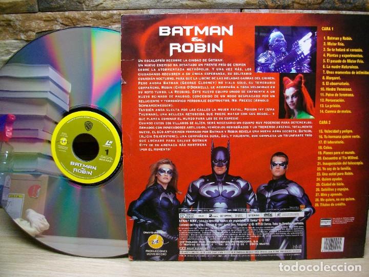 Cine: BATMAN AND ROBIN en LASER DISC - Foto 2