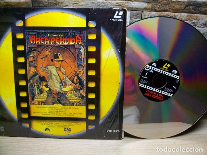 Cine: EN BUSCA DEL ARCA PERDIDA en LASER DISC - Foto 1