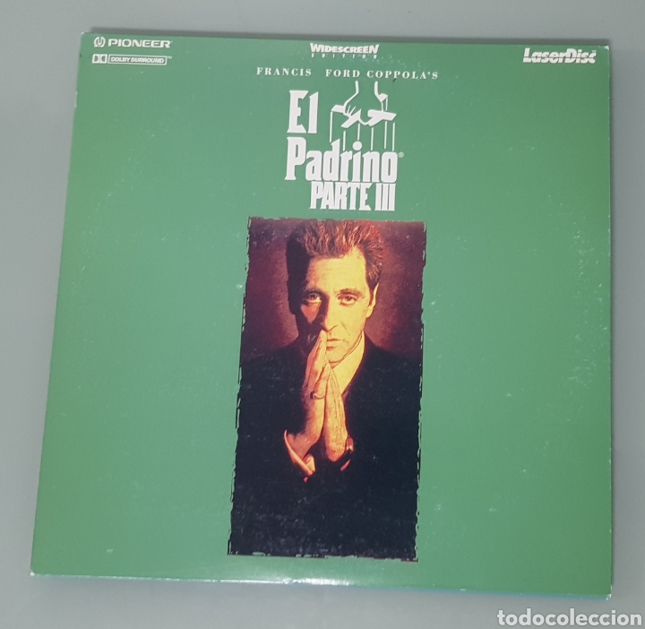 Cine: EL PADRINO PARTE III LASERDISC LASER DISC
