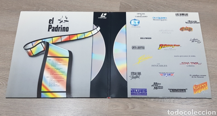Cine: EL PADRINO LASERDISC LASER DISC - Foto 3