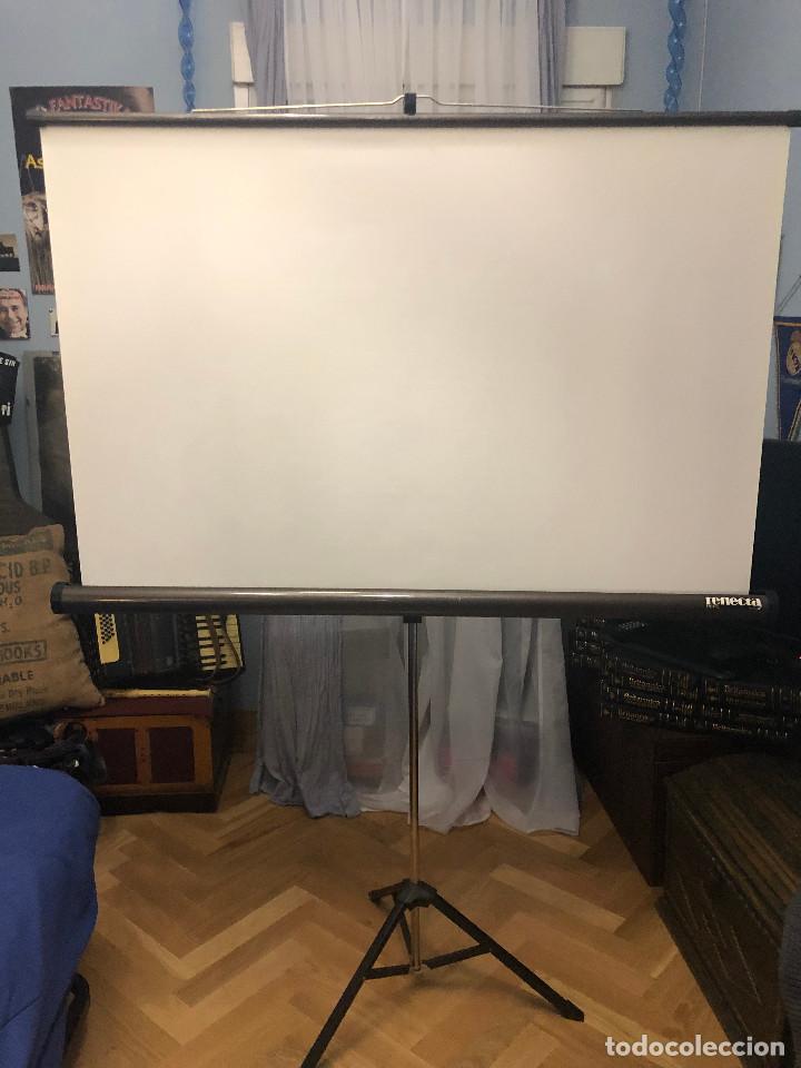 Cine: PANTALLA DE PROYECCI&Oacute;N CON TR&Iacute;PODE REFLECTA PERL - Foto 1