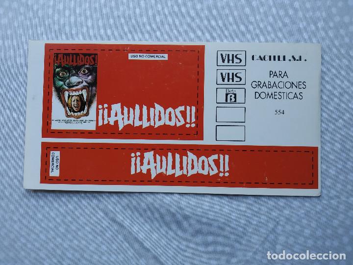 Cine: PEGATINA PELICULA AULLIDOS JOE DANTE