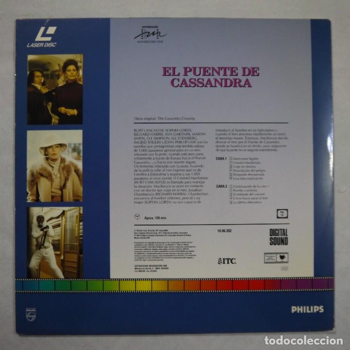 Cine: LASER DISC EL PUENTE DE CASSANDRA - Foto 2