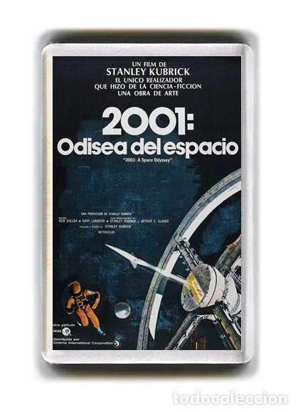 Cine: IMAN ACRILICO NEVERA - CINE - 2001 ODISEA DEL ESPACIO - Foto 1