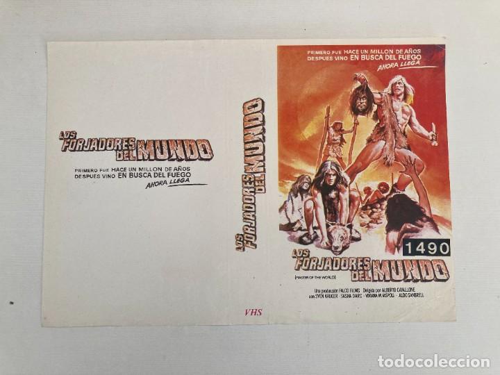 Cine: Car&aacute;tula video original LOS FORJADORES DEL MUNDO