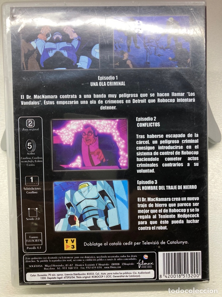 Cine: Robocop vol. 1 Marvel DVD - Foto 3