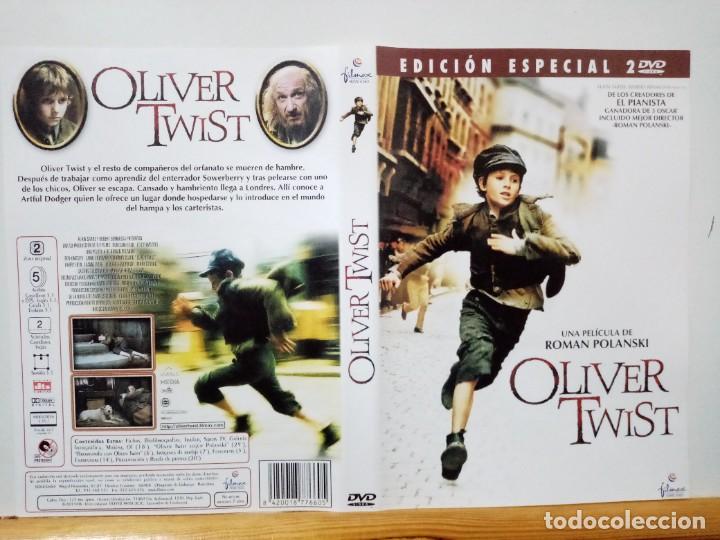 Cine: Solo caratula original DVD - Oliver Twist