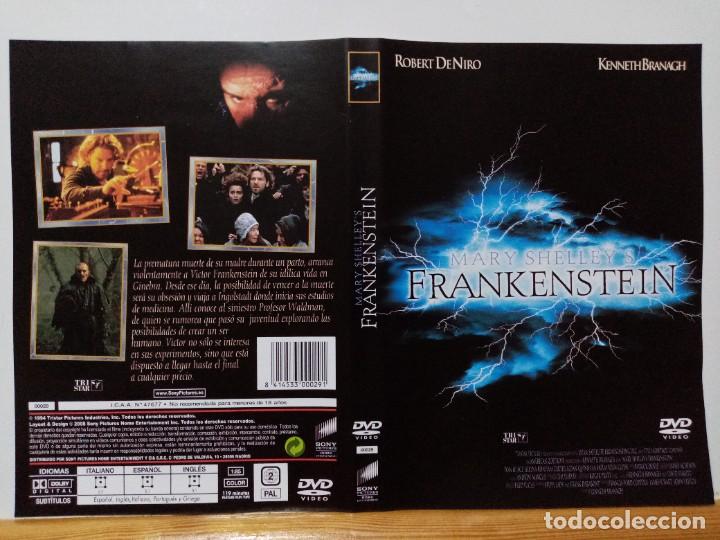 Cine: Solo caratula original DVD - Frankenstein