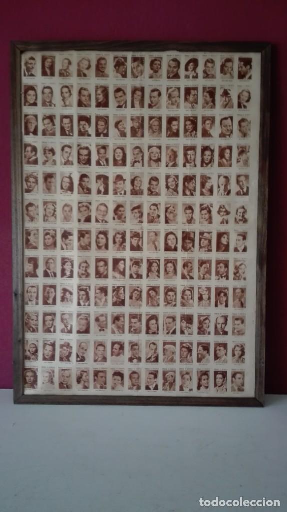 Cine: CUADRO FOTOCROMOS ACTORES
