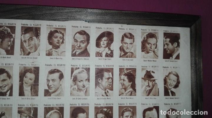Cine: CUADRO FOTOCROMOS ACTORES - Foto 3