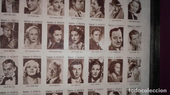 Cine: CUADRO FOTOCROMOS ACTORES - Foto 5
