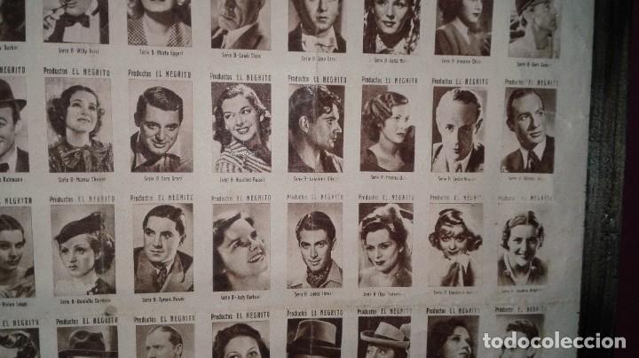 Cine: CUADRO FOTOCROMOS ACTORES - Foto 7