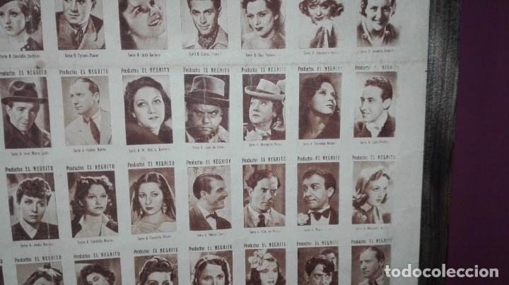 Cine: CUADRO FOTOCROMOS ACTORES - Foto 9