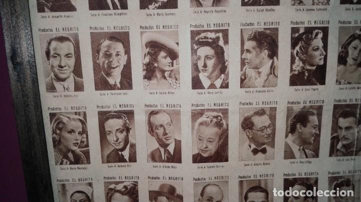 Cine: CUADRO FOTOCROMOS ACTORES - Foto 10