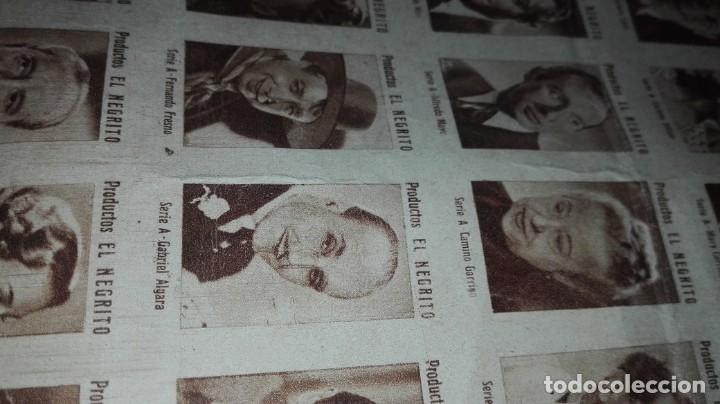 Cine: CUADRO FOTOCROMOS ACTORES - Foto 16