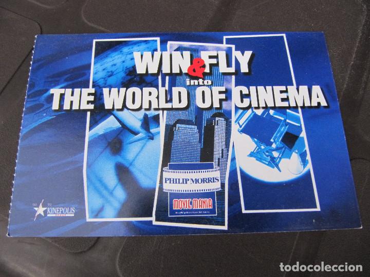 Cine: WIN FLY INTO THE WORLD OF CINEMA PHILIP MORRIS MOVIE MANIA