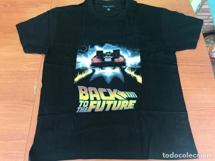 Cine: CAMISETA REGRESO AL FUTURO MANGA CORTA UNIVERSAL STUDIOS NUEVAS TALLAS L-XL-S- Cristinomodels