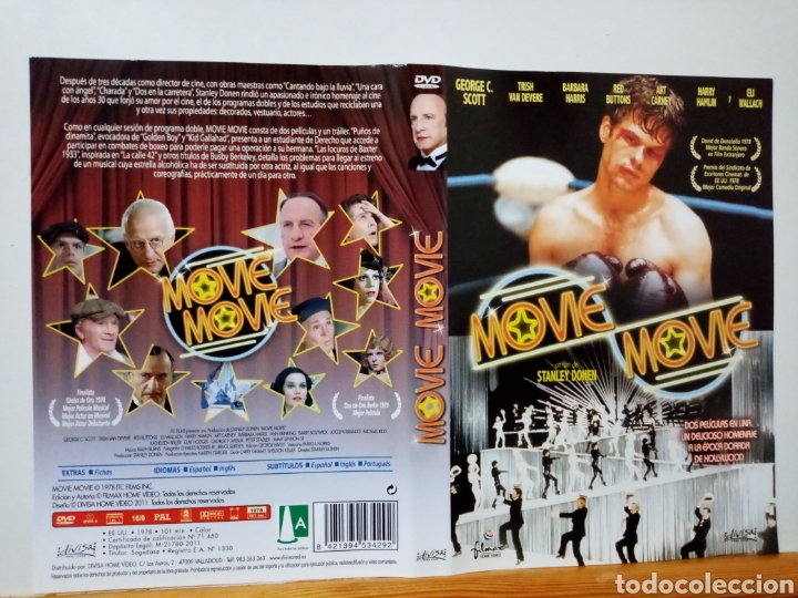 Cine: Solo caratula original DVD - Movie Movie