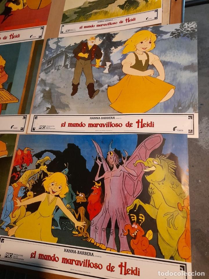 Cine: LOTE11 CARTELES DE CINE : EL MUNDO MARAVILLOSO DE HEIDI ( HANNA - BARBERA )
