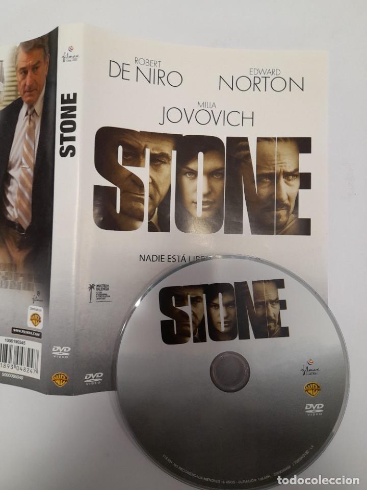 Cine: Pel&iacute;cula dvd - STONE - Robert de Niro - Edward Norton - Milla Jovovich