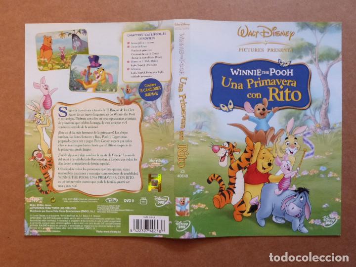 Cine: Caratula de la pelicula de DVD Winnie the Pooh Una Primavera con Rito