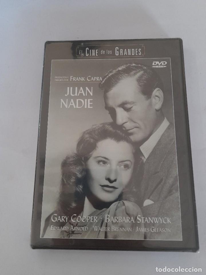 Cine: Pel&iacute;cula dvd precintada - El cine de los grandes: Juan nadie - Gary Cooper - Barbara Stanwyck