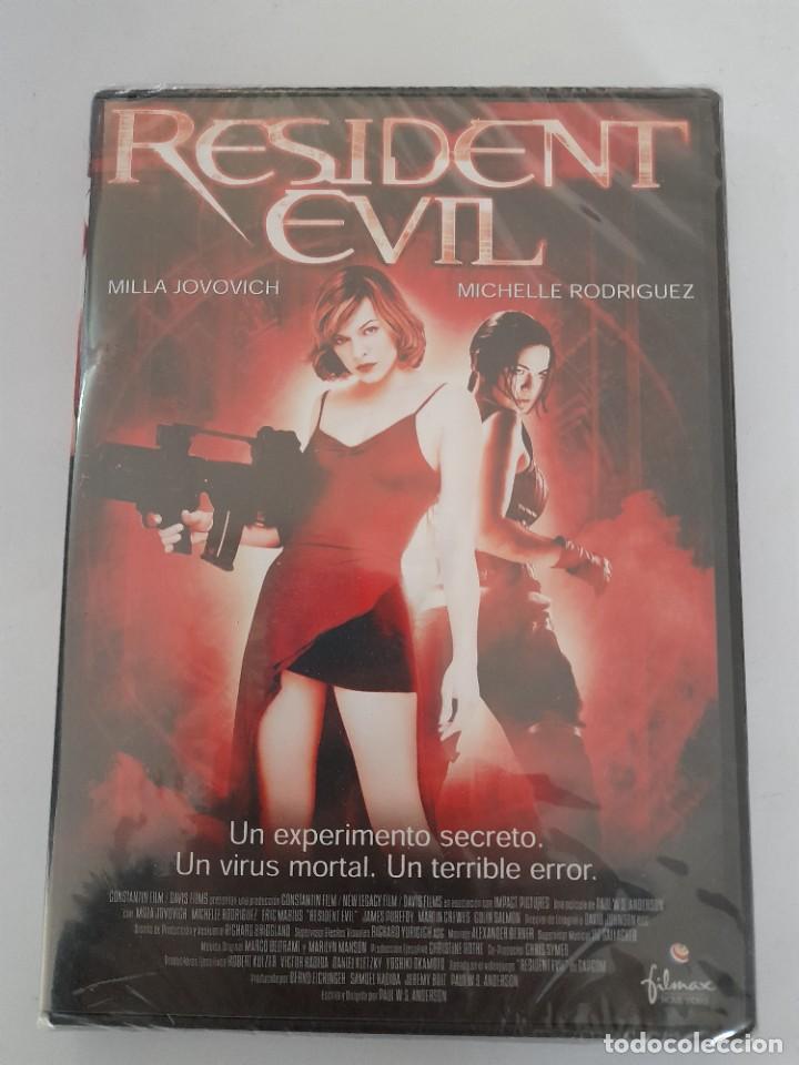 Cine: Pel&iacute;cula dvd precintada - Resident Evil - Milla Jovovich - Michelle Rodriguez - Un experimento secre