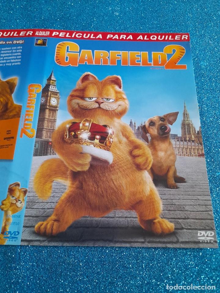 Cine: Car&aacute;tula Original DVD - S&oacute;lo Car&aacute;tula - Garfield 2