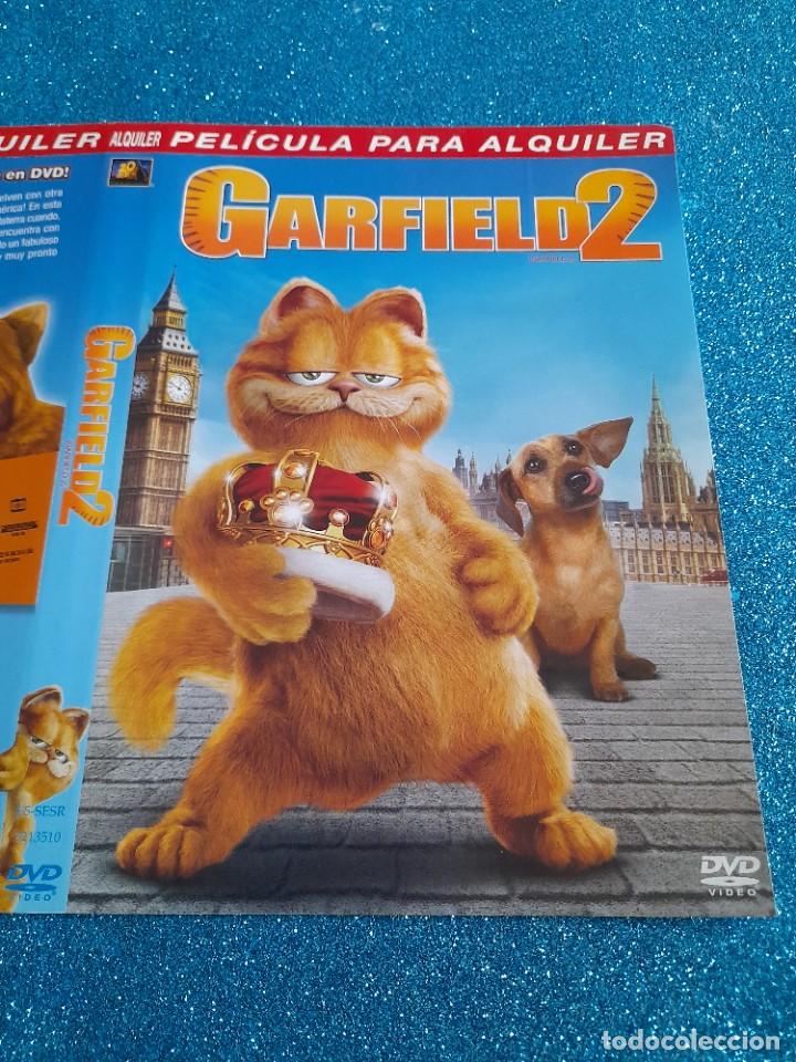 Cine: Car&aacute;tula Original DVD - S&oacute;lo Car&aacute;tula - Garfield 2