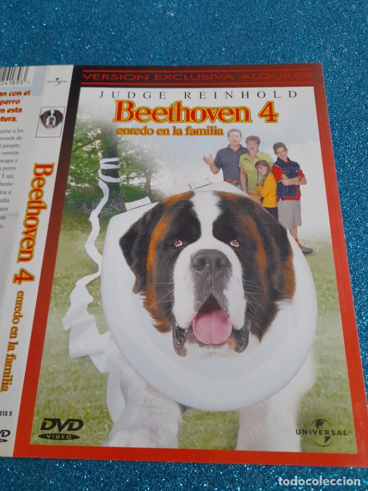 Cine: Car&aacute;tula Original DVD - S&oacute;lo Car&aacute;tula - Beethoven 4 - Enredo en la familia - Judge Reinhold
